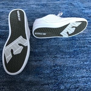 Supra “Saint” Men’s White Sneakers - brand new